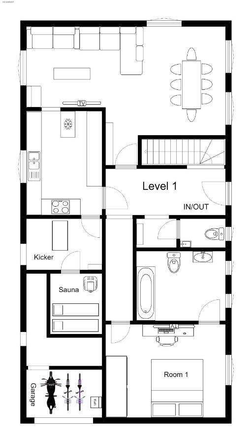 הוילה אוביפאט Sixine House מראה חיצוני תמונה